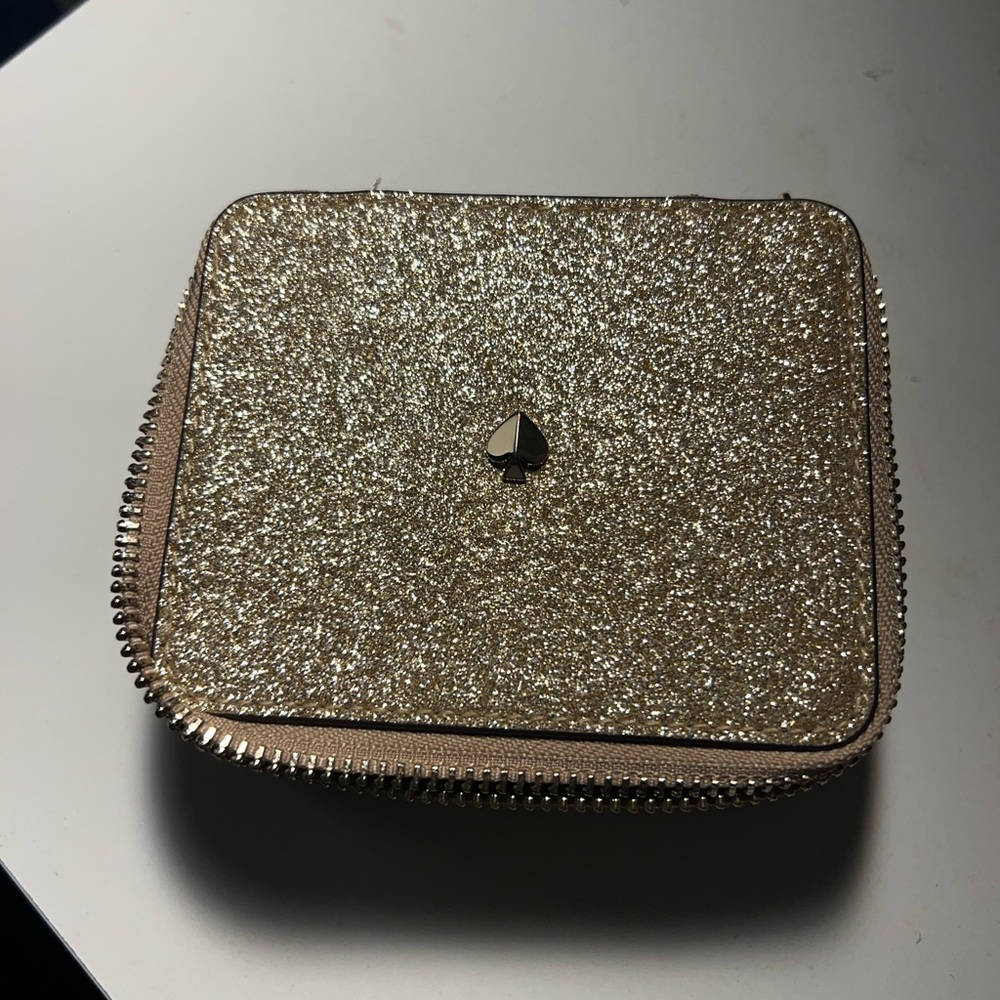 Kate spade mini gold jewelry holder